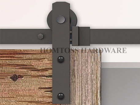 HT-B001 Normal size carbon steel barn door hardware