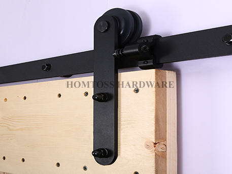 HT-B003 Normal size carbon steel barn door hardware