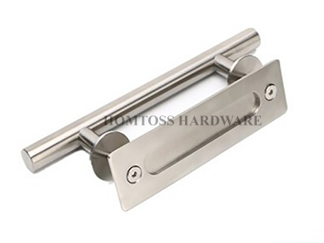 HT-F002 matched handle for carbon steel barn door hardware